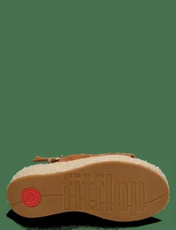 FitFlop PLATFFORMS ESPADRILLE SUEDE WEDGE B/STRAP SANDALS - Kilklackar|Kvinnor Högklackade Skor