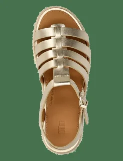 FitFlop PLATFFORMS ESPADR. LEATHER FISHERMAN WEDGE SANDALS - Kilklackar|Kvinnor Espadrillos