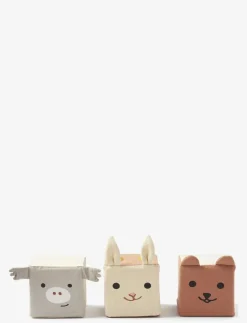 Barn Kid's Concept Babyleksaker|Babyleksaker|Play cubes textile EDVIN - Stapelbara klossar