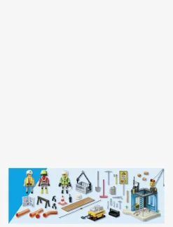 PLAYMOBIL Action Heroes PROMO Construction Site - 71650 - City Action|Barn Playmobil Leksaker
