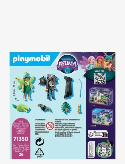 PLAYMOBIL Adventures of Ayuma Forest Fairy & Bat Fairy with Soul Animals - 71350 - Adventures of Ayuma|Barn Playmobil Leksaker