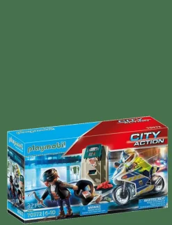 PLAYMOBIL City Action Bank Robber Chase - 70572 - City Action|Barn Playmobil Leksaker