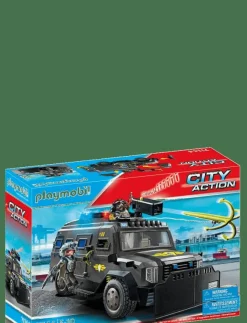 PLAYMOBIL City Action Insatsstyrkans terrängfordon - 71144 - City Action|Barn Playmobil Leksaker