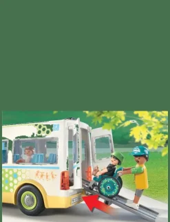 Barn PLAYMOBIL Playmobil Leksaker|City Life Skolbuss - 71329 - City Life