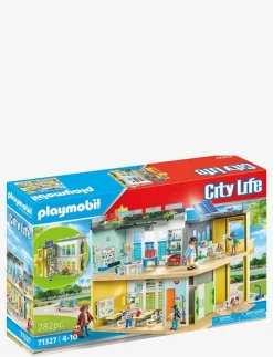 Barn PLAYMOBIL Playmobil Leksaker|City Life Stor skola - 71327 - City Life