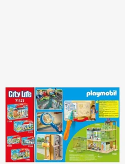Barn PLAYMOBIL Playmobil Leksaker|City Life Stor skola - 71327 - City Life