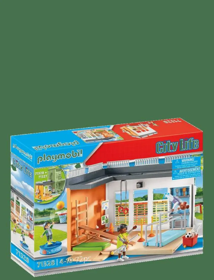 Barn PLAYMOBIL Playmobil Leksaker|City Life Tillbyggnad Gymnastiksal - 71328 - City Life