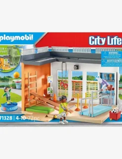 Barn PLAYMOBIL Playmobil Leksaker|City Life Tillbyggnad Gymnastiksal - 71328 - City Life