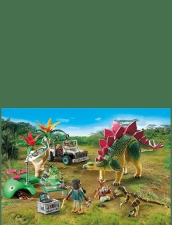 Barn PLAYMOBIL Playmobil Leksaker|Dinos Forskningsläger med dinos - 71523 - Dino Rise