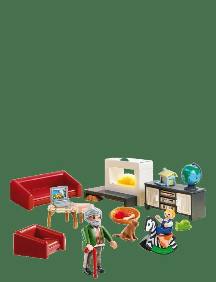 Barn PLAYMOBIL Playmobil Leksaker|Dollhouse Bekvämt vardagsrum - 70207 - Dollhouse