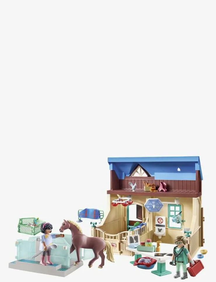 PLAYMOBIL Horses of Waterfall Riding Therapy and Veterinary Practice - 71352 - Horses of Waterfall|Barn Playmobil Leksaker