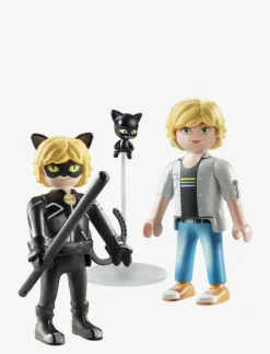 Barn PLAYMOBIL Playmobil Leksaker|Miraculous: Adrien & Cat Noir - 71337 - Figures