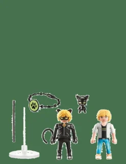 Barn PLAYMOBIL Playmobil Leksaker|Miraculous: Adrien & Cat Noir - 71337 - Figures