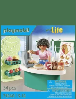 Barn PLAYMOBIL Playmobil Leksaker|My Life Godisstånd - 71540 - City Life
