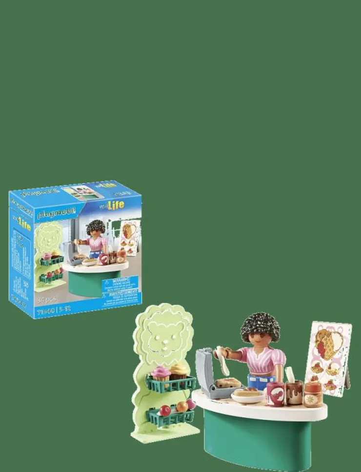 Barn PLAYMOBIL Playmobil Leksaker|My Life Godisstånd - 71540 - City Life