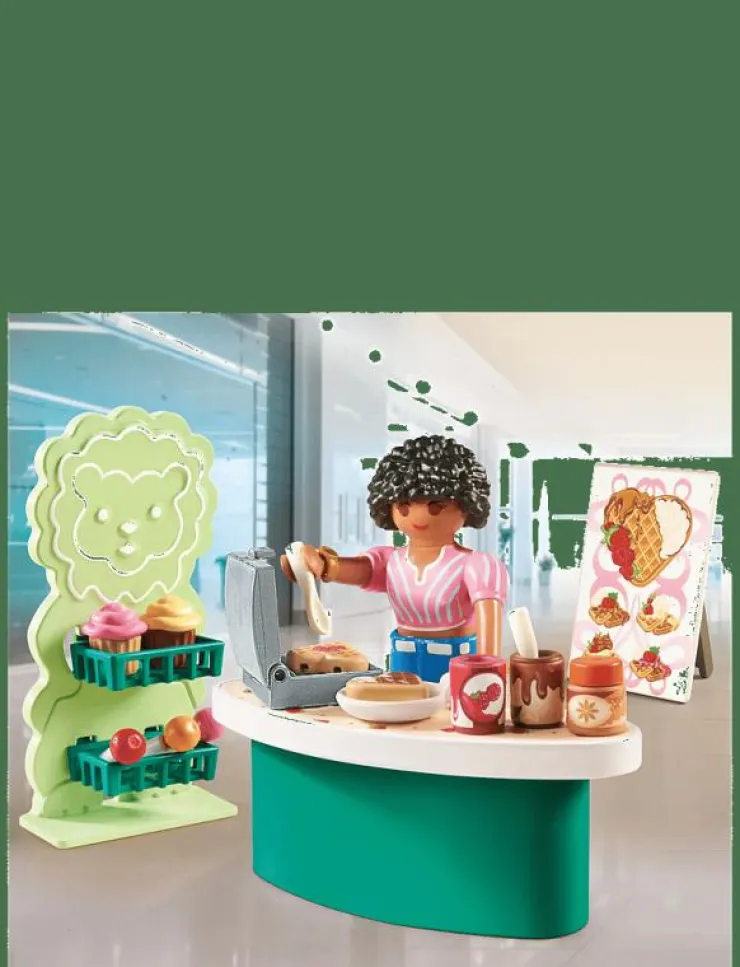 Barn PLAYMOBIL Playmobil Leksaker|My Life Godisstånd - 71540 - City Life
