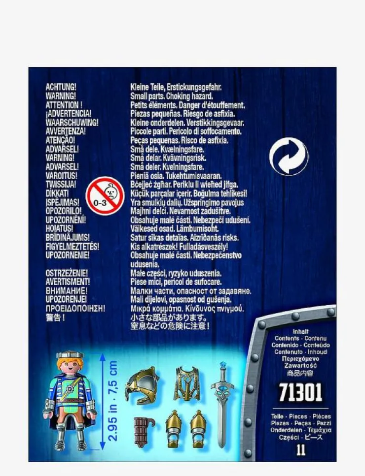 PLAYMOBIL Novelmore - Arwynn med Invincibus - 71301 - Novelmore|Barn Playmobil Leksaker