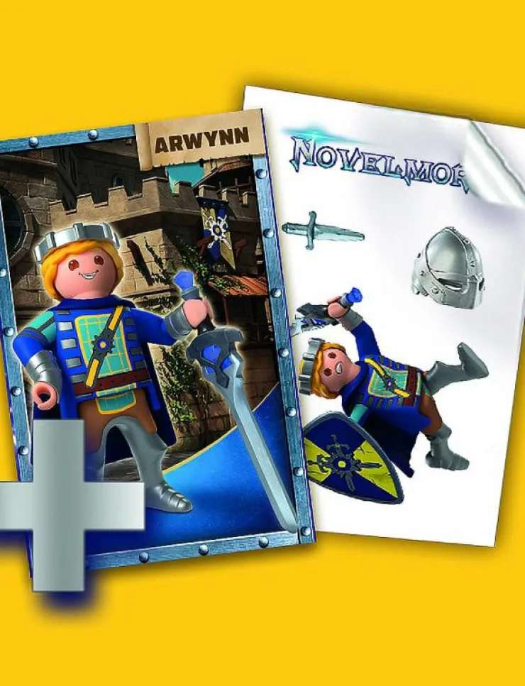 PLAYMOBIL Novelmore - Arwynn med Invincibus - 71301 - Novelmore|Barn Playmobil Leksaker