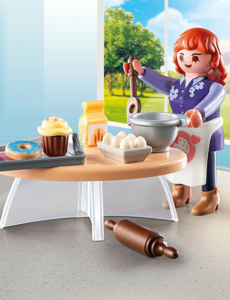 PLAYMOBIL Special Plus Konditor - 71479 - Special Plus|Barn Playmobil Leksaker