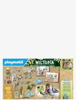 Barn PLAYMOBIL Playmobil Leksaker|WILTOPIA - På språng med djurfotografen - 71295 - Wiltopia
