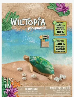 Barn PLAYMOBIL Playmobil Leksaker|Wiltopia Jättesköldpadda - 71058 - Wiltopia