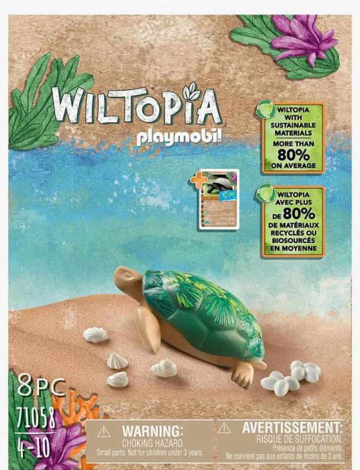Barn PLAYMOBIL Playmobil Leksaker|Wiltopia Jättesköldpadda - 71058 - Wiltopia