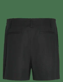 Lauren Ralph Lauren Pleated High-Rise Cotton-Blend Short - Casual shorts|Kvinnor Shorts