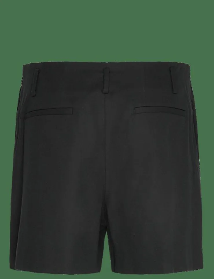 Lauren Ralph Lauren Pleated High-Rise Cotton-Blend Short - Casual shorts|Kvinnor Shorts