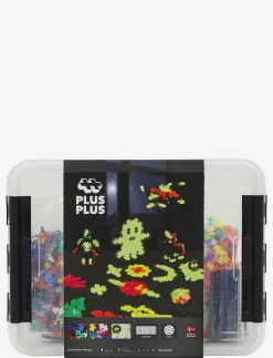 Plus-Plus Build and Glow Storage Box / 2000 pcs - Byggsats|Barn Klossar & Byggsatser