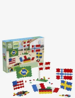 Barn Plus-Plus Klossar & Byggsatser|Learn To Build Flags of the World - Byggsats