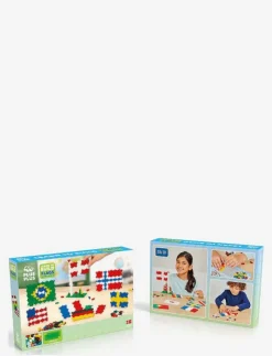 Barn Plus-Plus Klossar & Byggsatser|Learn To Build Flags of the World - Byggsats
