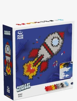 Barn Plus-Plus Klossar & Byggsatser|Puzzle By Number Rocket 500pcs - Byggsats