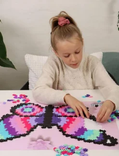 Barn Plus-Plus Klossar & Byggsatser|Puzzle By Number Butterfly 800pcs - Byggsats
