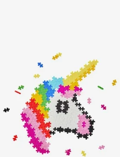 Plus-Plus Puzzle By Number Unicorn 250pcs - Byggsats|Barn Klossar & Byggsatser