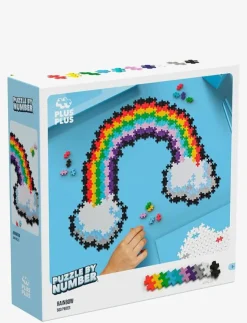 Plus-Plus Puzzle By Number Rainbow 500pcs - Byggsats|Barn Klossar & Byggsatser
