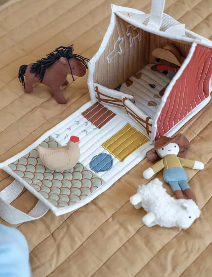 Barn Fabelab Gosedjur|Pocket Friend - Farm Animals - Mjukisdjur