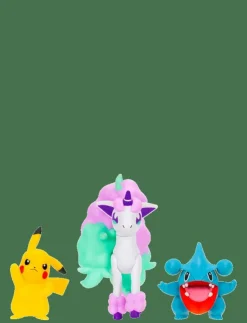 Barn Proxy Leksaksset & Leksaksfigurer|POKEMON BATTLE FIGURE 3 PK PIKACHU/GIBLE/PONYTA - Lekset