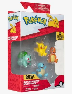 Barn Proxy Leksaksset & Leksaksfigurer|POKEMON BATTLE FIGURE 4 PK - Actionfigur
