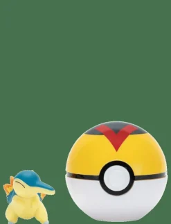 Barn Proxy Leksaksset & Leksaksfigurer|POKEMON CLIP N GO CYNDAQUIL WITH LEVEL BALL - Actionfigur