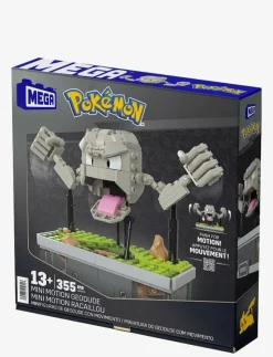 Mega Pokémon Mini Motion Geodude Building Kit with Motion (354 Pieces) for Collectors - Byggsats|Barn Klossar & Byggsatser