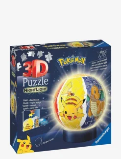 Barn Ravensburger Pussel & Spel|Pokémon Night Light 72p - 3D-pussel