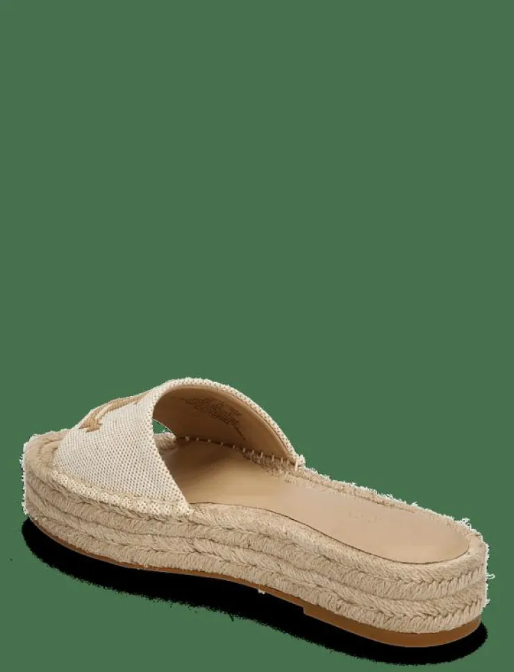Kvinnor Lauren Ralph Lauren Espadrillos|Polly Cross-Dyed Canvas Espadrille - Platta espadriller