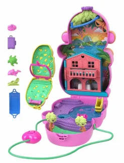 Barn Polly Pocket Leksaksset & Leksaksfigurer|Momma Monkey and Baby - Lekset