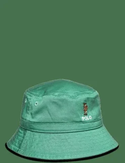 Barn Ralph Lauren Baby Solhattar|Polo Bear Cotton Twill Bucket Hat - Bucket hats