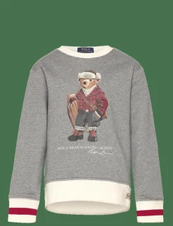 Ralph Lauren Kids Polo Bear Fleece Sweatshirt - Sweatshirts|Barn Överdelar