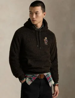 Polo Ralph Lauren Polo Bear Pile Fleece Hoodie - Sweatshirts| Sweatshirts & Huvtröjor