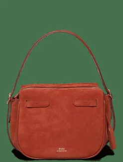 Polo Ralph Lauren Polo ID Suede Mini Satchel - Handväskor|Kvinnor Handväskor