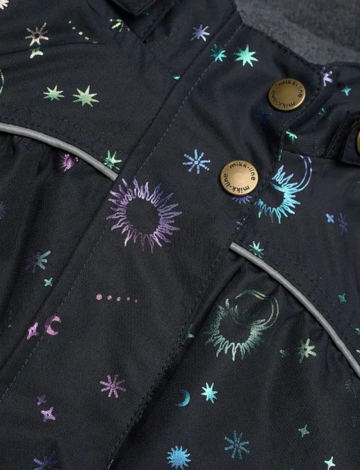 mikk-line Polyester Baby Girls Jacket-Glitter - Vinterjacka|Barn Jackor