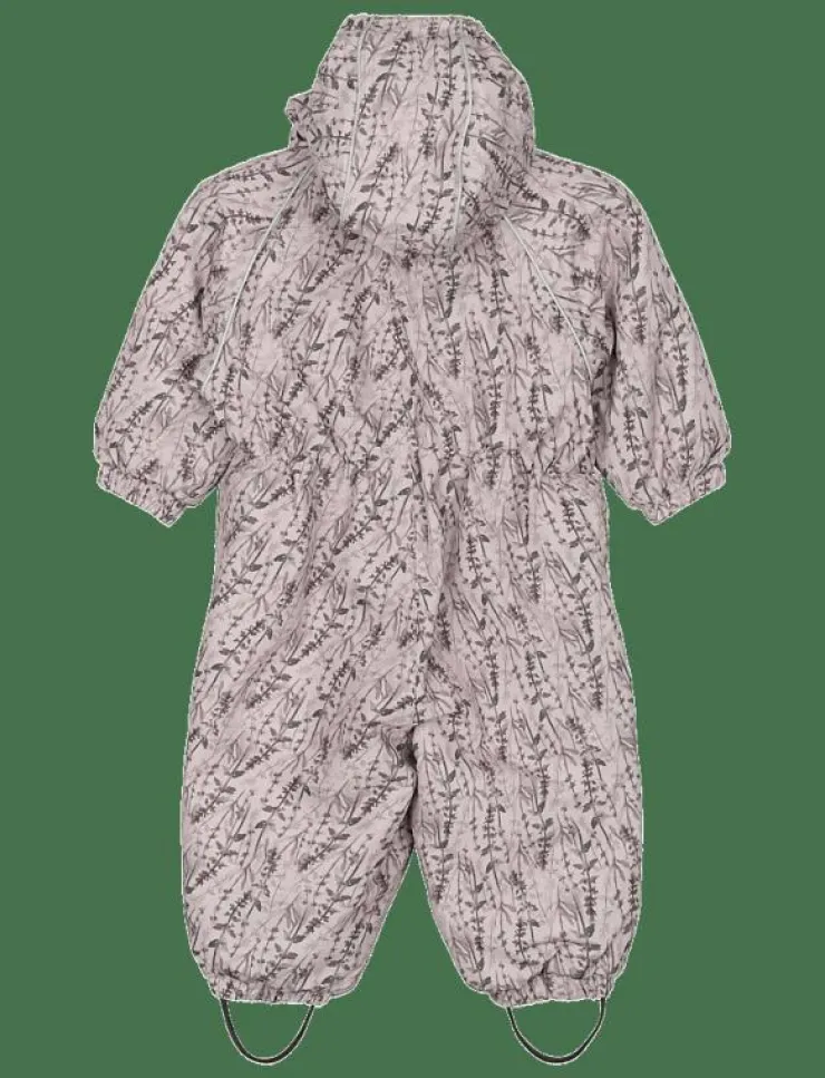 mikk-line Polyester Baby Suit - Aop Floral - Overaller|Barn Overaller