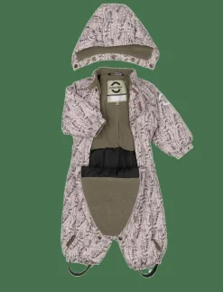 mikk-line Polyester Baby Suit - Aop Floral - Overaller|Barn Overaller